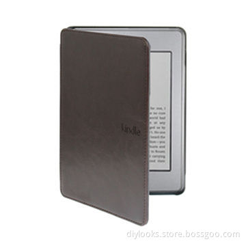Pure Color Leather Case for Kindle Paper White